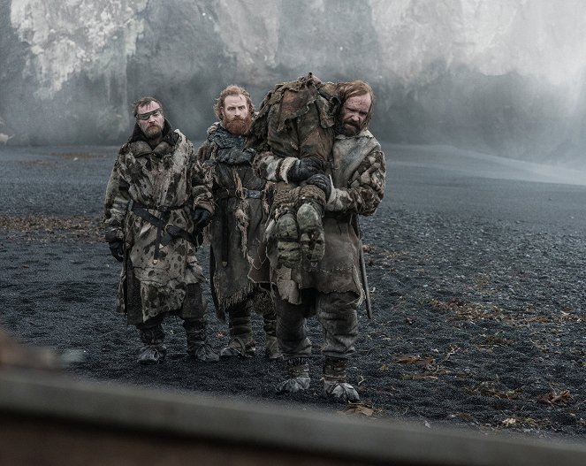 Game of Thrones - Beyond the Wall - Van film - Richard Dormer, Kristofer Hivju, Rory McCann