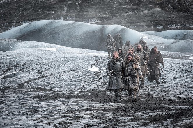 Game of Thrones - Beyond the Wall - Van film - Iain Glen, Kit Harington, Rory McCann, Paul Kaye