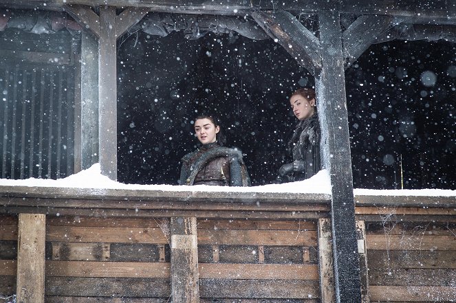 Game Of Thrones - Jenseits der Mauer - Filmfotos - Maisie Williams, Sophie Turner