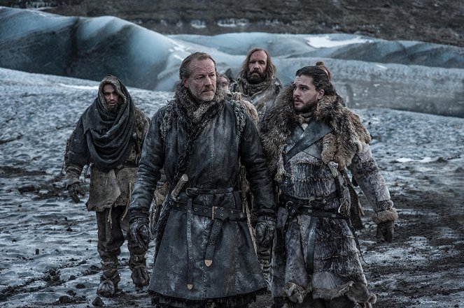 Juego de tronos - Season 7 - Más allá del Muro - De la película - Iain Glen, Rory McCann, Kit Harington