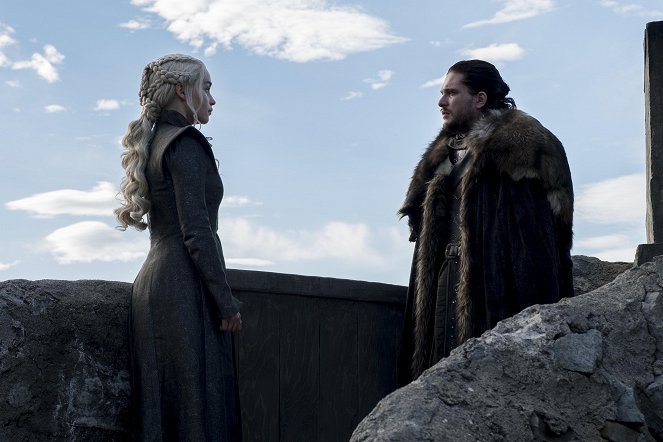Game Of Thrones - Die Gerechtigkeit der Königin - Filmfotos - Emilia Clarke, Kit Harington