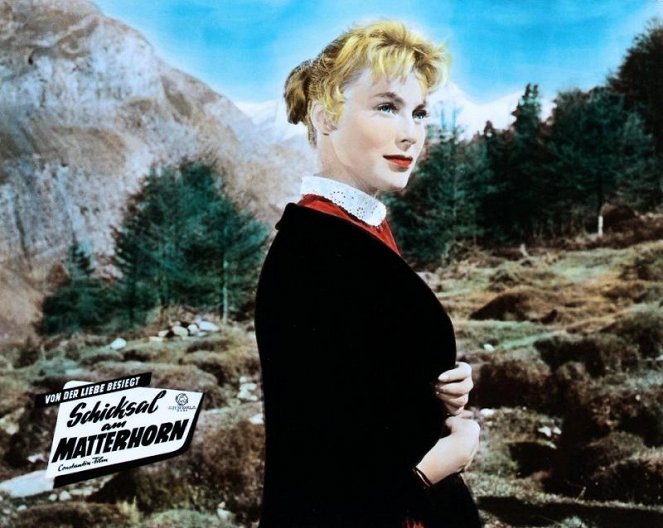 Von der Liebe besiegt - Schicksal am Matterhorn - Lobbykarten - Marianne Hold