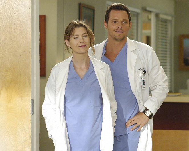 Grey's Anatomy - Let the Truth Sting - Photos - Ellen Pompeo, Justin Chambers