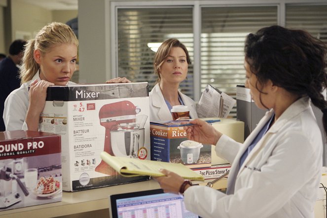 Grey's Anatomy - Season 4 - Love/Addiction - Photos - Katherine Heigl, Ellen Pompeo