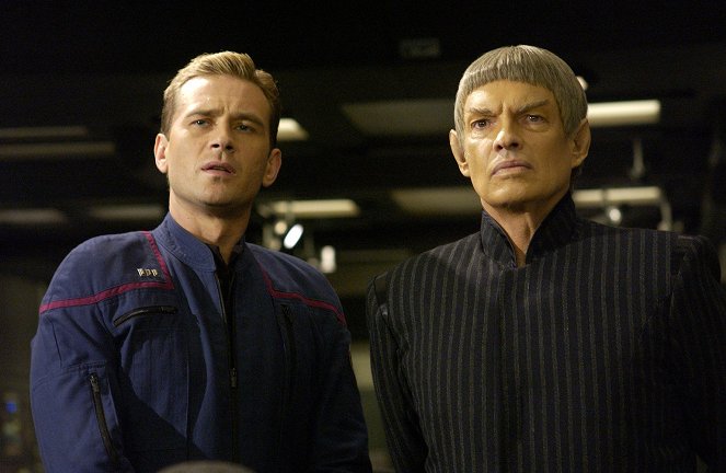 Star Trek: Enterprise - Season 4 - Kir'Shara - Photos - Connor Trinneer, Gary Graham