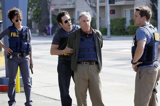 Numb3rs - Greatest Hits - Photos - Sophina Brown, Rob Morrow, Henry Winkler, Dylan Bruno