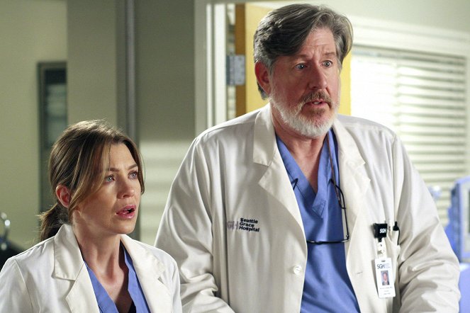 Grey's Anatomy - Season 4 - The Heart of the Matter - Photos - Ellen Pompeo, Edward Herrmann