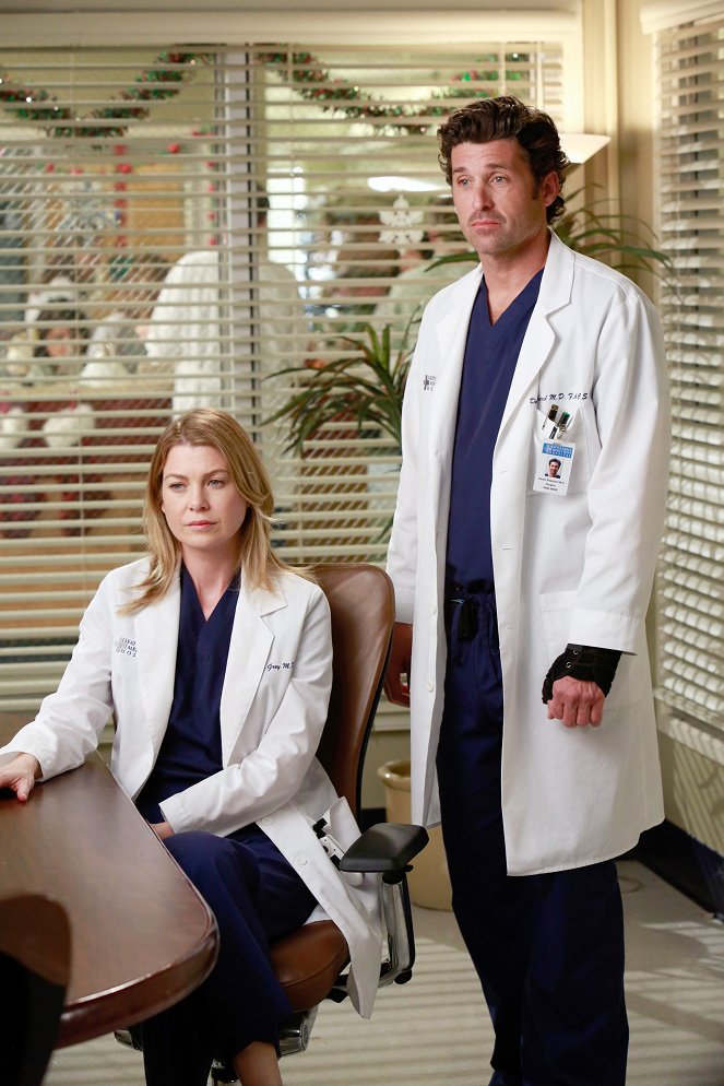 Grey's Anatomy - Season 9 - Run, Baby, Run - Photos - Ellen Pompeo, Patrick Dempsey