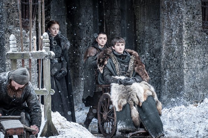 Game Of Thrones - Kriegsbeute - Filmfotos - Sophie Turner, Maisie Williams, Isaac Hempstead-Wright
