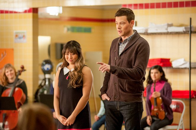 Glee - Wieczorek taneczny - Z filmu - Jenna Ushkowitz, Cory Monteith