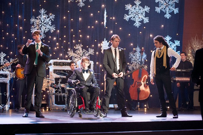 Glee - Sztárok leszünk! - A nagy lépés - Filmfotók - Blake Jenner, Kevin McHale, Chord Overstreet, Samuel Larsen