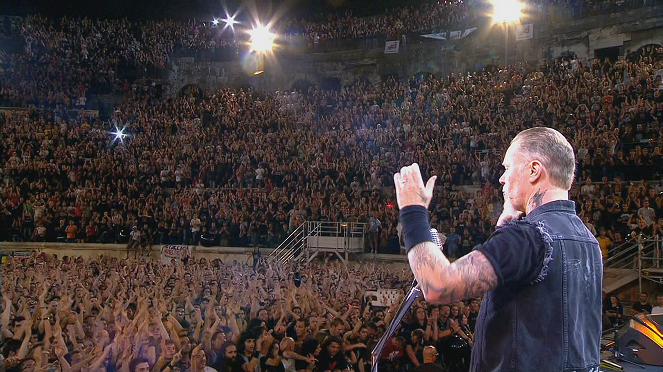 Metallica - Francais Pour Une Nuit Live 2009 - Van film - James Hetfield
