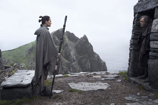 Star Wars: Poslední Jediovia - Z filmu - Daisy Ridley, Mark Hamill