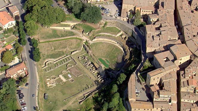 Italie, l'histoire vue du ciel - Le Génie civil des romains - Van film