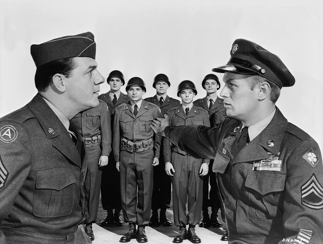 Hombres de infantería - Promoción - Karl Malden, Richard Widmark