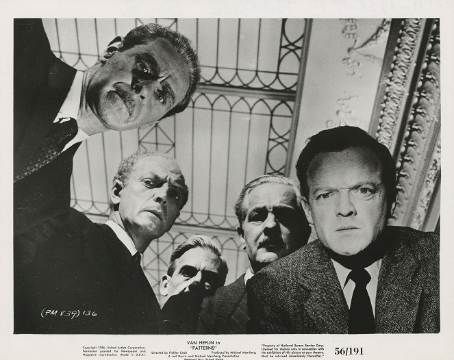 Patterns - Lobbykarten - Everett Sloane, Van Heflin