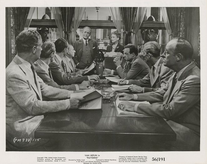 Patterns - Lobbykarten - Everett Sloane, Van Heflin