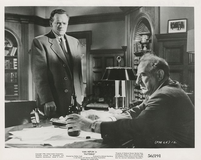 Patterns - Vitrinfotók - Van Heflin, Ed Begley