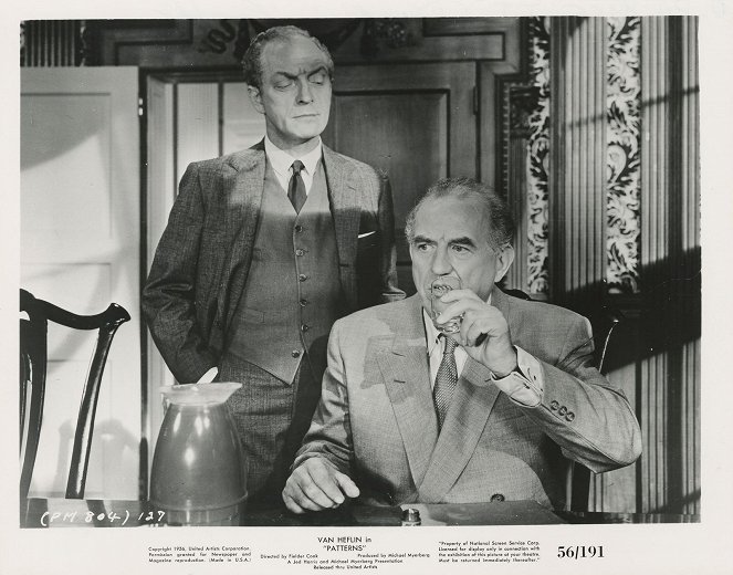 Patterns - Lobby Cards - Everett Sloane, Ed Begley