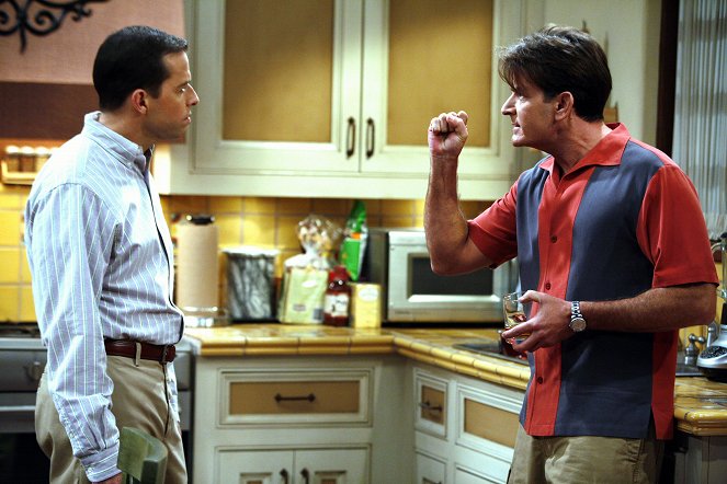 Two and a Half Men - Pie Hole, Herb - Photos - Jon Cryer, Charlie Sheen