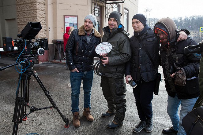 Četvjortaja smena - De filmagens - Aleksey Chadov, Alexey Bystritskiy