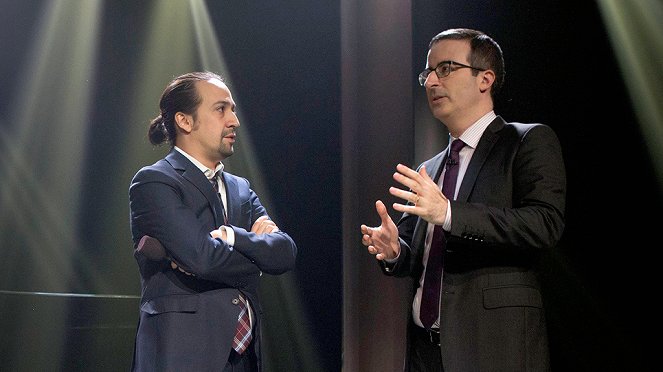 Last Week Tonight with John Oliver - Photos - Lin-Manuel Miranda, John Oliver