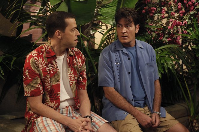 Two and a Half Men - Whipped Unto the Third Generation - Van film - Jon Cryer, Charlie Sheen