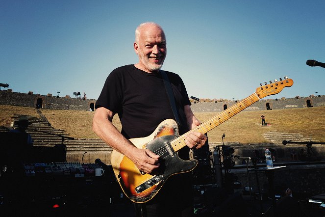 David Gilmour v Pompejích - Z natáčení - David Gilmour