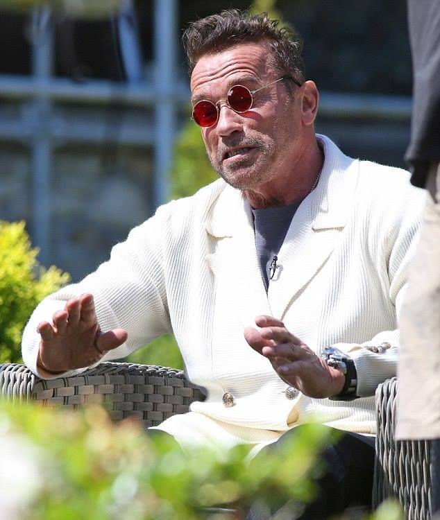 Zabít Gunthera - Z natáčení - Arnold Schwarzenegger