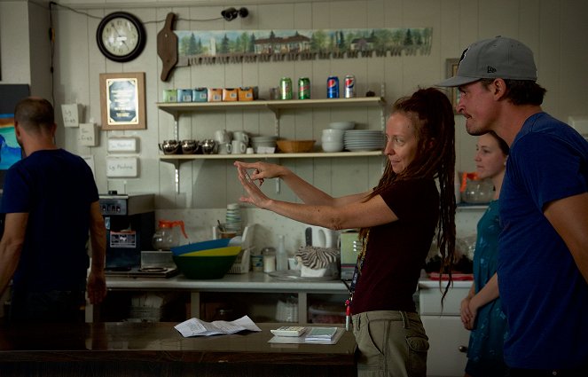 Porcupine Lake - Del rodaje - Ingrid Veninger, Ben Lichty