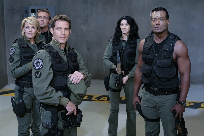 Stargate SG-1 - Unending - Kuvat elokuvasta - Amanda Tapping, Michael Shanks, Ben Browder, Claudia Black, Christopher Judge
