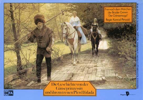 Die Geschichte von der Gänseprinzessin und ihrem treuen Pferd Falada - Lobby Cards - Dana Morávková