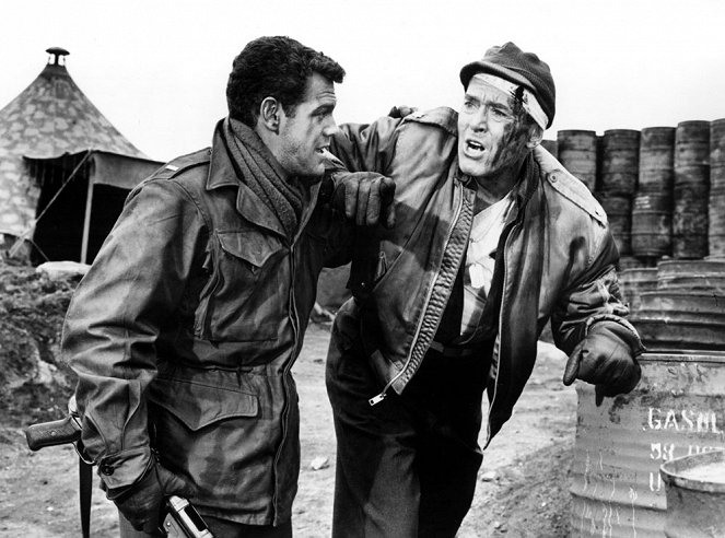 Bitwa o Ardeny - Z filmu - James MacArthur, Henry Fonda