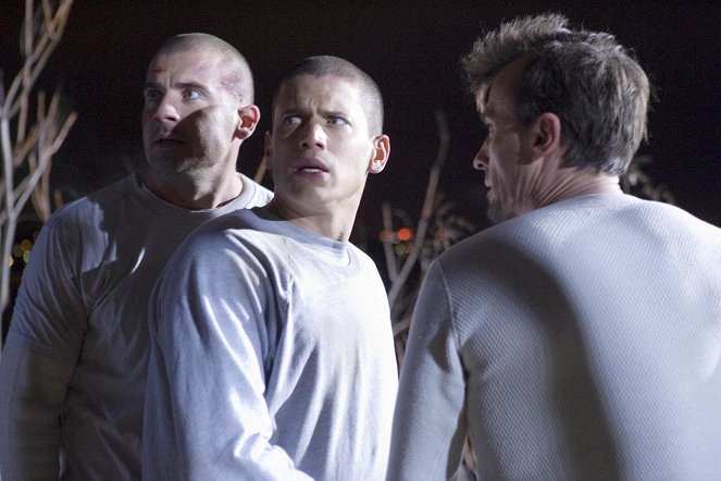 Prison Break: Útek z väzenia - Let - Z filmu - Dominic Purcell, Wentworth Miller, Robert Knepper