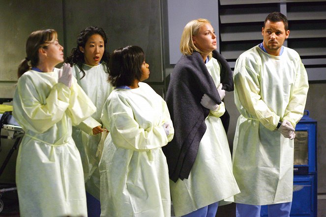 Grey's Anatomy - Season 5 - Dream a Little Dream of Me: Part 1 - Photos - Ellen Pompeo, Sandra Oh, Chandra Wilson, Katherine Heigl, Justin Chambers