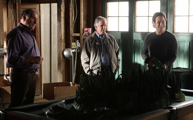 Numb3rs - Old Soldiers - Photos - Judd Hirsch, Henry Winkler, Rob Morrow