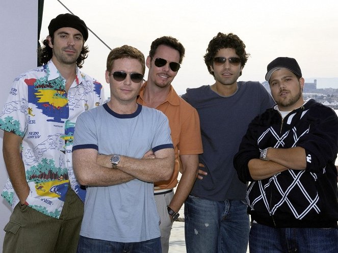 El séquito - The Cannes Kids - Promoción - Rhys Coiro, Kevin Connolly, Kevin Dillon, Adrian Grenier, Jerry Ferrara