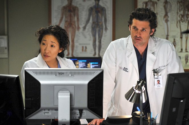 Grey's Anatomy - Die jungen Ärzte - Season 5 - Die Flut - Filmfotos - Sandra Oh, Patrick Dempsey