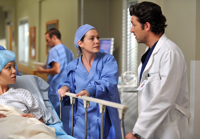 Grey's Anatomy - Die jungen Ärzte - Season 5 - Die Flut - Filmfotos - Ellen Pompeo, Patrick Dempsey