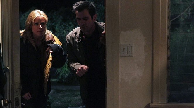 Współczesna rodzina - Męski wieczór - Z filmu - Julie Bowen, Ty Burrell