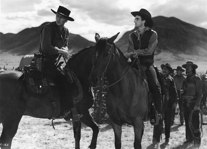 Red River - Van film - John Wayne, Montgomery Clift