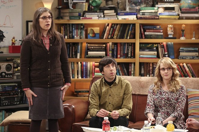 The Big Bang Theory - Die Notausstiegs-Hypothese - Filmfotos - Mayim Bialik, Simon Helberg, Melissa Rauch