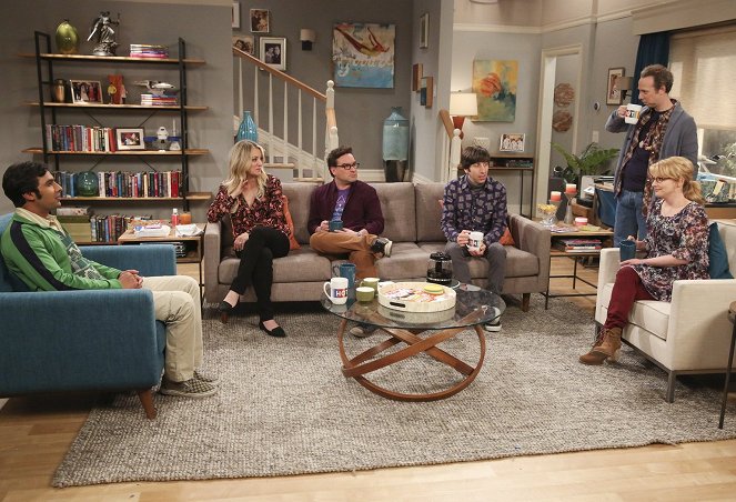 The Big Bang Theory - Die Notausstiegs-Hypothese - Filmfotos - Kunal Nayyar, Kaley Cuoco, Johnny Galecki, Simon Helberg, Kevin Sussman, Melissa Rauch