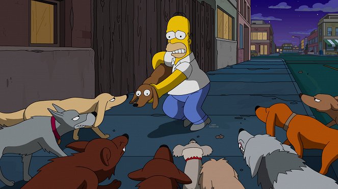 Os Simpsons - A Cidade dos Cães - Do filme