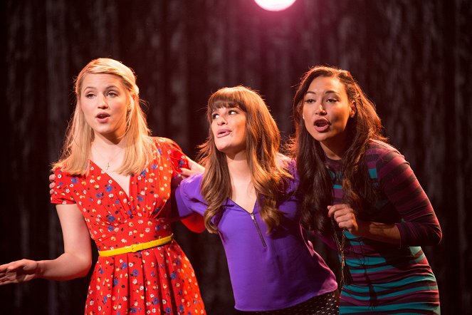 Glee - Sztárok leszünk! - A fotózás - Filmfotók - Dianna Agron, Lea Michele, Naya Rivera