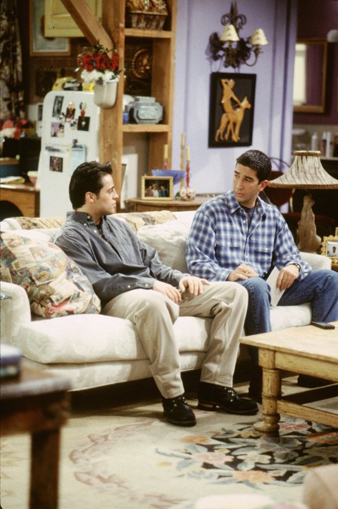 Friends - Aquele Dividido em Duas Partes, Parte 2 - Do filme - Matt LeBlanc, David Schwimmer