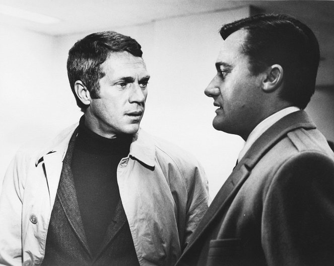 Bullittův případ - Z filmu - Steve McQueen, Robert Vaughn