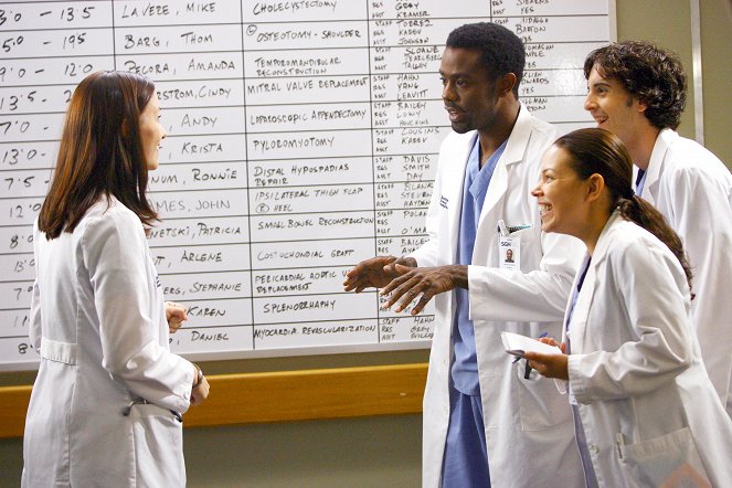 Grey's Anatomy - Rise Up - Photos - Chyler Leigh, Brandon Scott, Gloria Garayua, Mark Saul