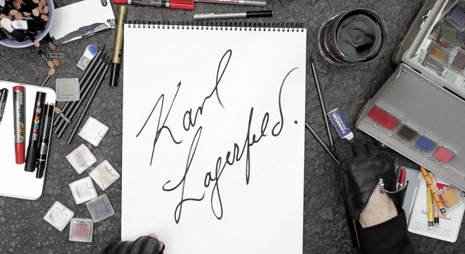 Karl Lagerfeld se dessine - Z filmu