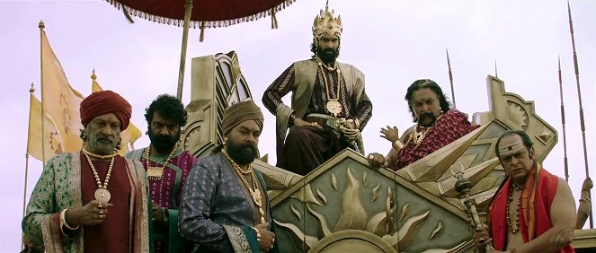 Baahubali 2: The Conclusion - Z filmu - Rana Daggubati, Nasser